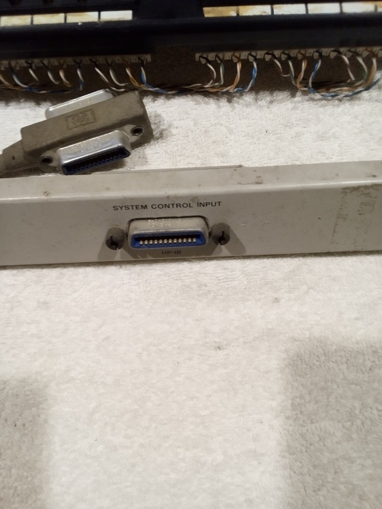 HPIB-488 & CAT-5 19" patch panels