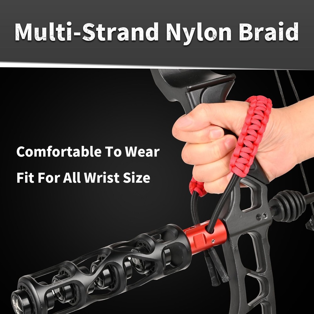 Archery Bow Wrist Sling - Bow Wrist Strap with Quick Disconnect, Compound Bow...
