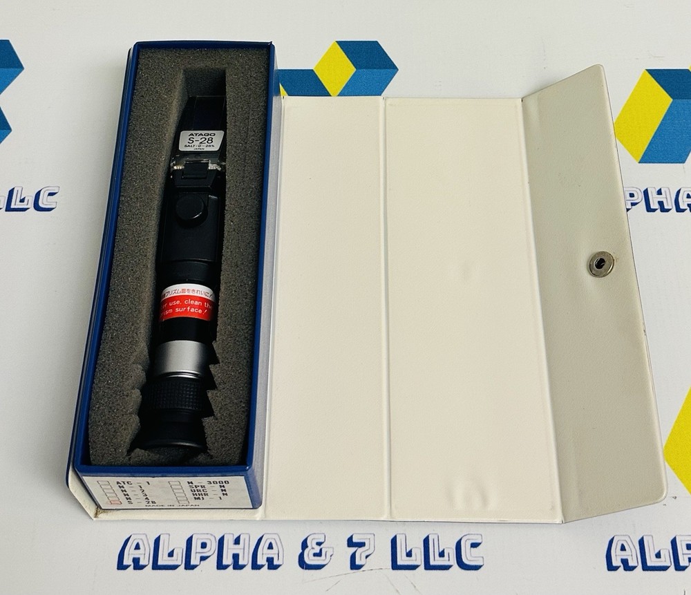 ATAGO S/28 Portable Refractometer