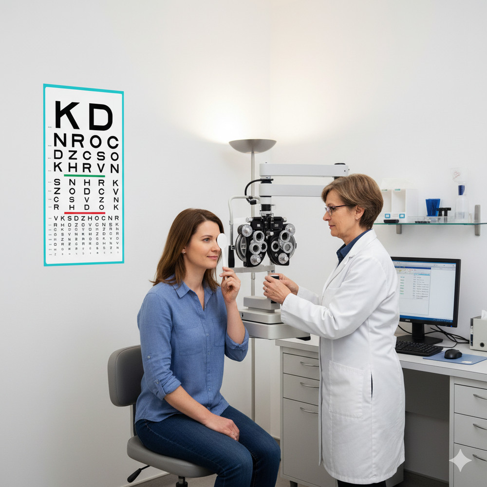Armed Forces Eye Test Chart | Vision Screening Wall Chart
