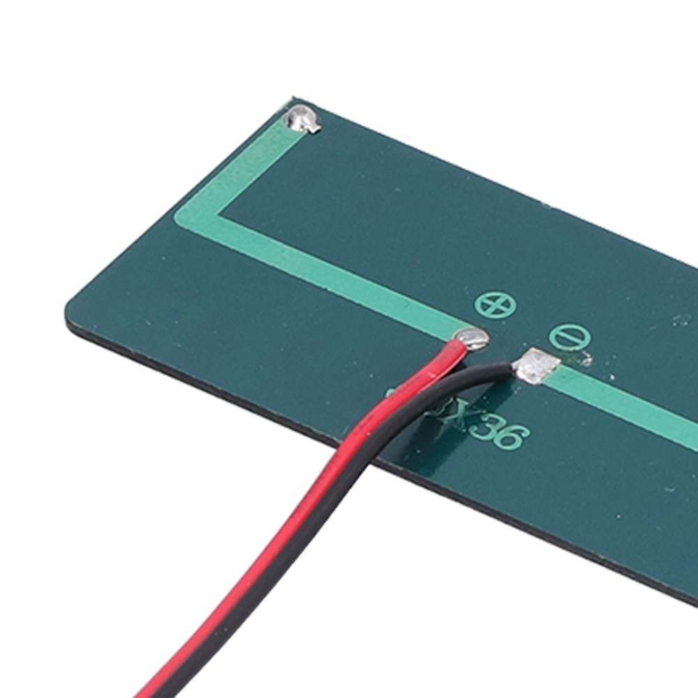 2Pcs Solar Panel Module Polysilicon Micro Mini Glue Power Solar Cells New