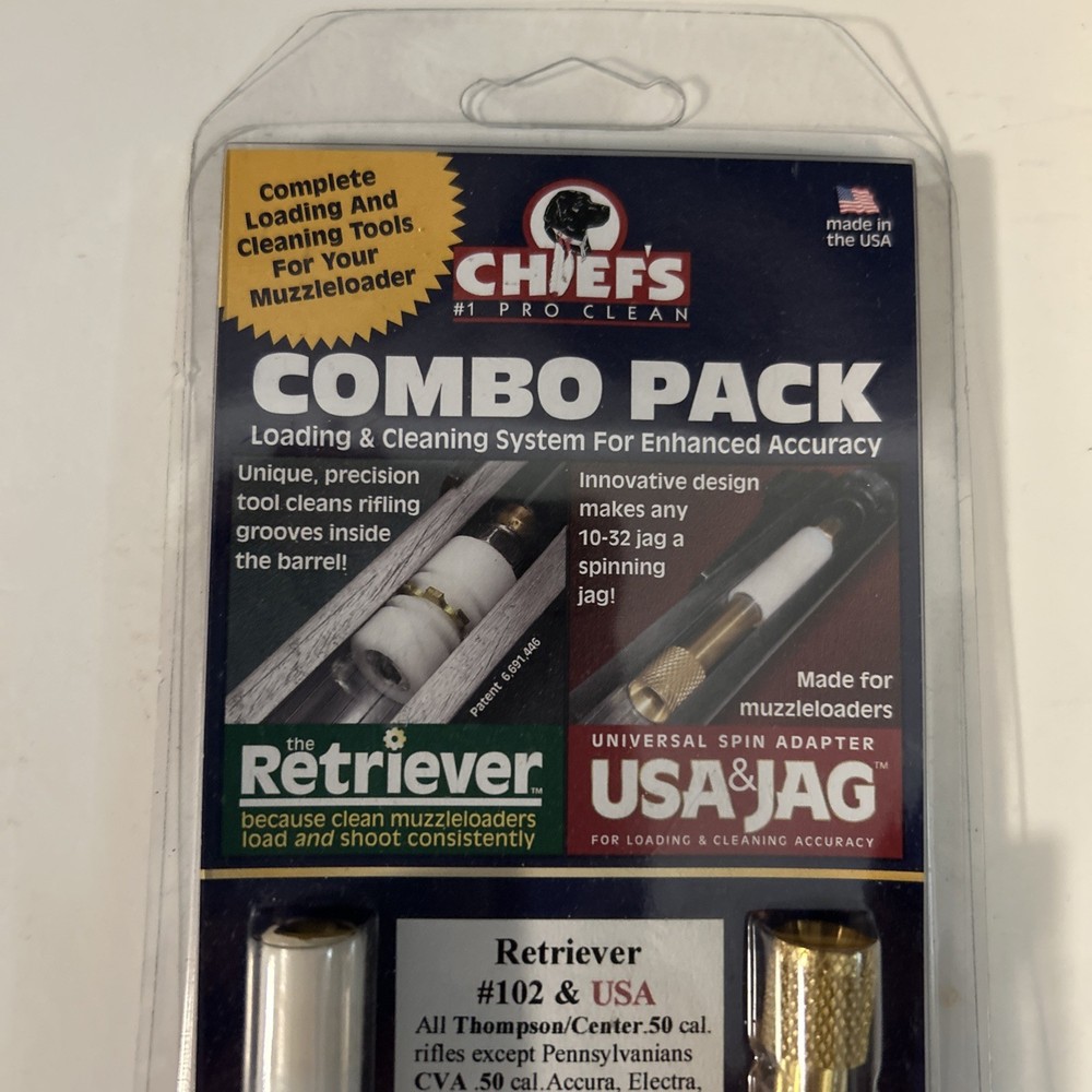 Chief’s Loading & Cleaning Accessories Kit - .50 Caliber Muzzleloader Rifles