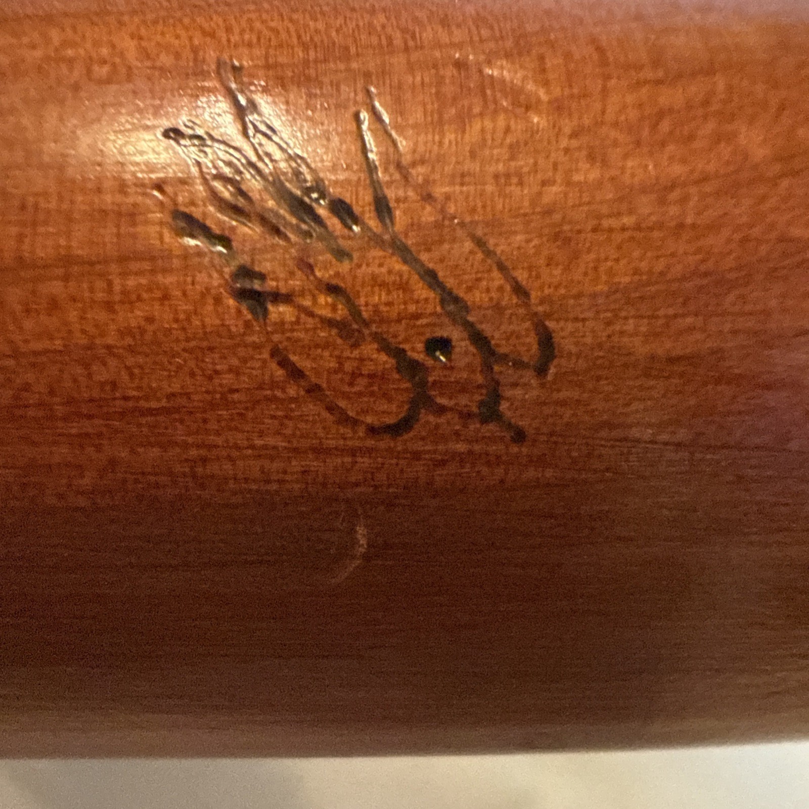 Native American Handmade Wooden 5 Hole Flute With Bag