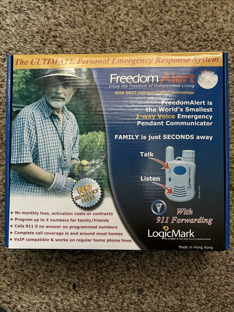 Freedom Alert 35511 Logic Mark Personal Emergency Response System - Open Box