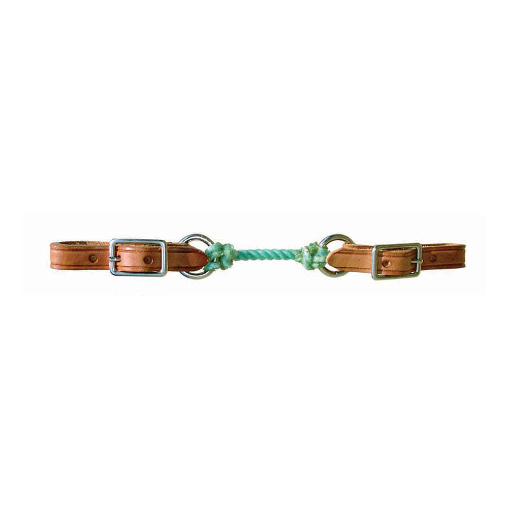 Berlin Custom Leather & Rope Curb Strap