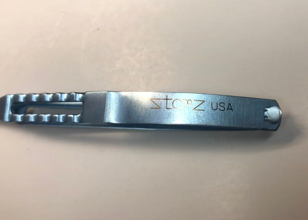 STORZ 2-700 Titanium Shepard IOL Insertion Forceps 4.25"