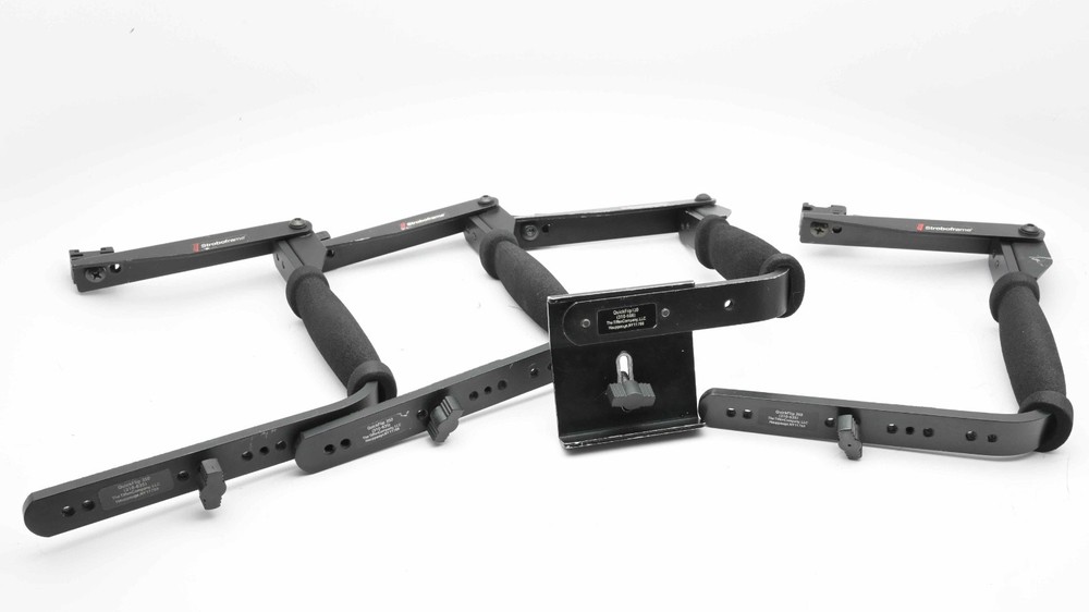 Stroboframe Quick Flip Camera & Flash Bracket Lot of 4 (#18681)