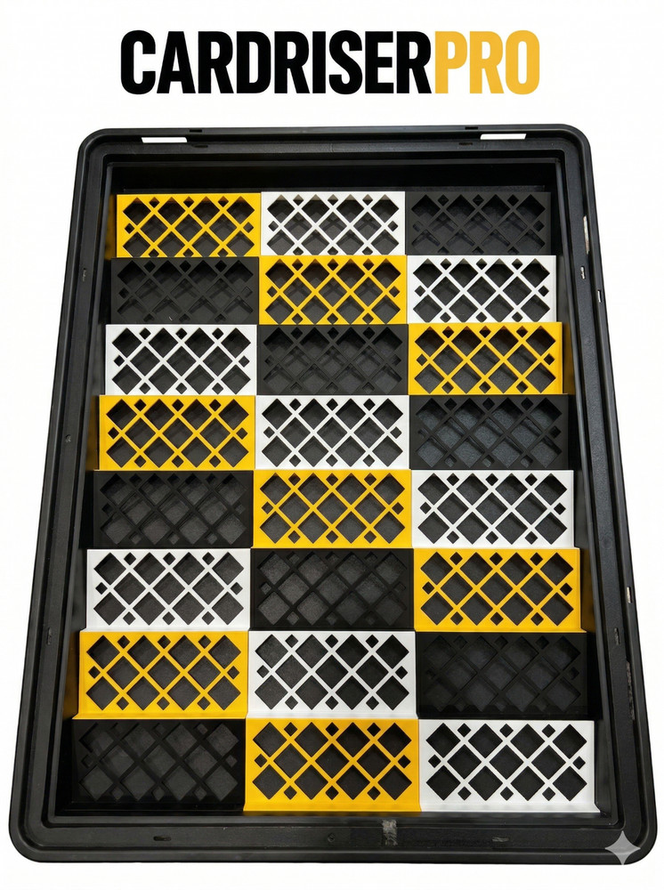 PREMIUM TRADING CARD SLAB DISPLAY CASE RISER STANDS | ZION CASE | COLORS