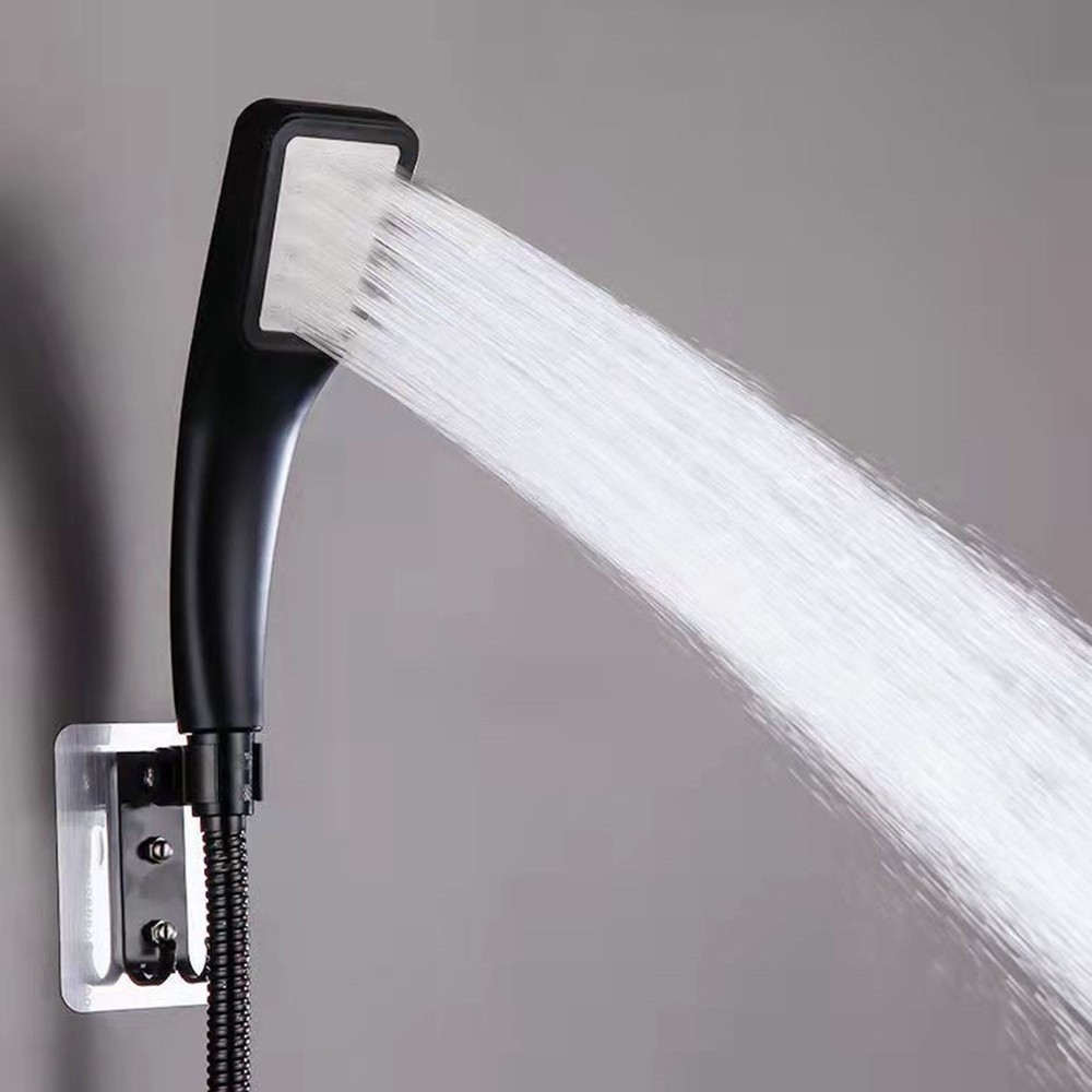 Shower Head High Pressure 22*6.2cm ABS Electroplating Four Way Interface