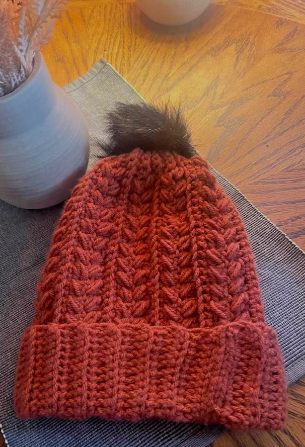 crochet hat handmade!