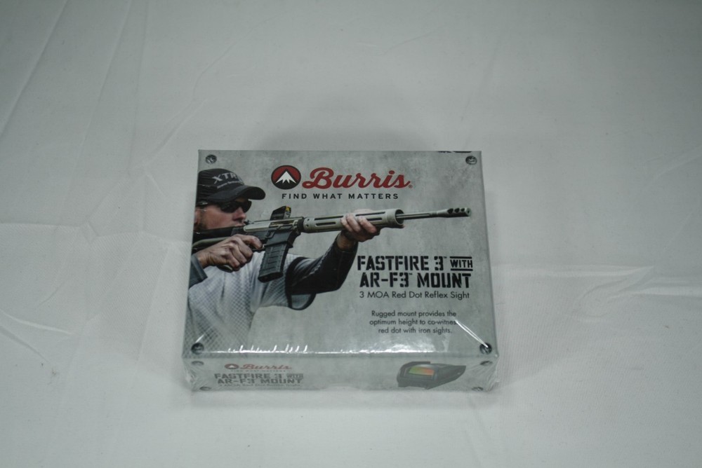 BURRIS 3 MOA RED DOT REFLEX SIGHT (SDM032982)