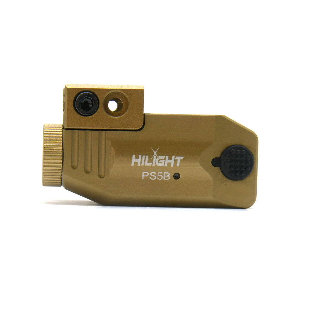 HiLight PS5B TAN Blue Laser Tactical Flashlight Combo - USB Rechargeable