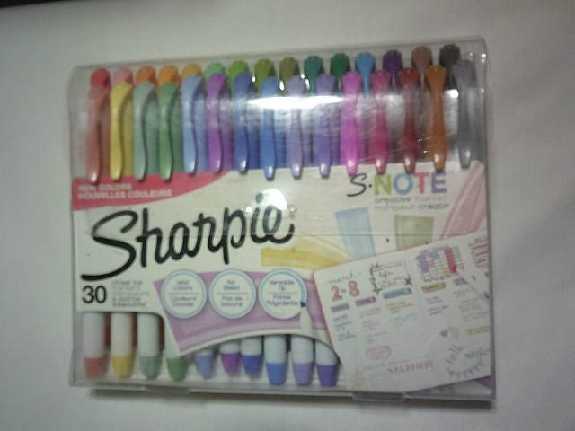 NEW LOT 30 SHARPIE S NOTE CREATIVE CHISEL TIP MARKERS MULTI-COLORS NO BLEED 🔥