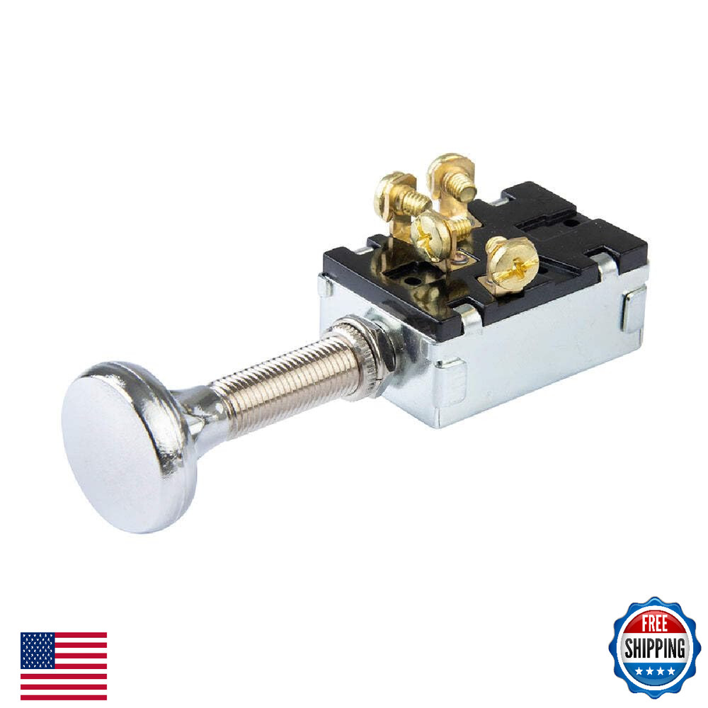 BEP 3-Position SPDT Push Pull Switch Off On 1&2 1&3 Control 6-36V DC