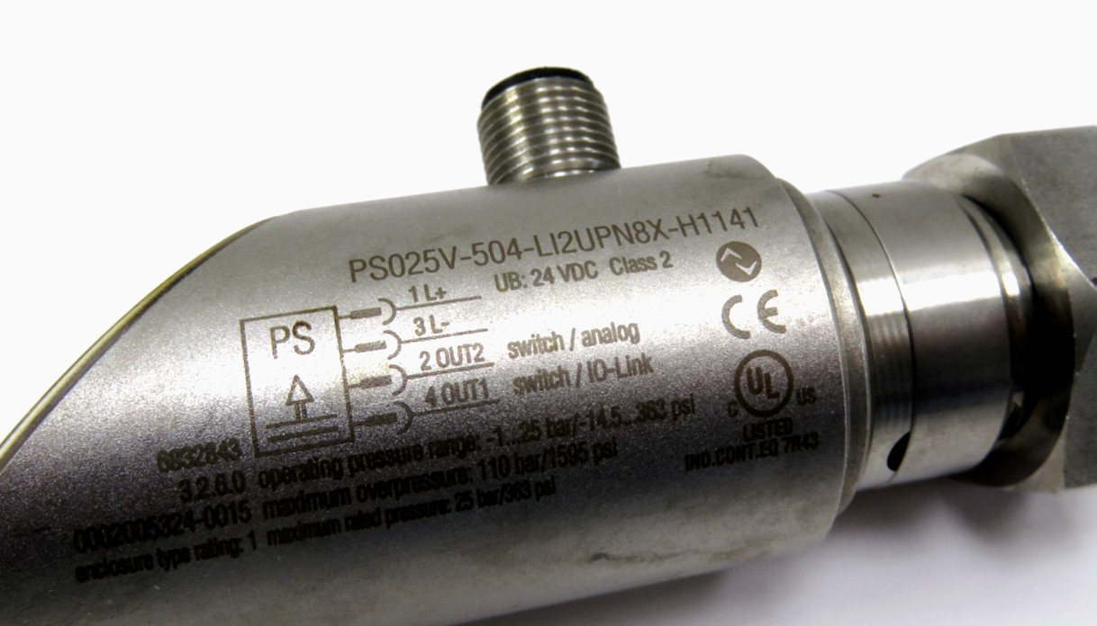 Turck PS025V-504-LI2UPN8X-H1141 Pressure Sensor