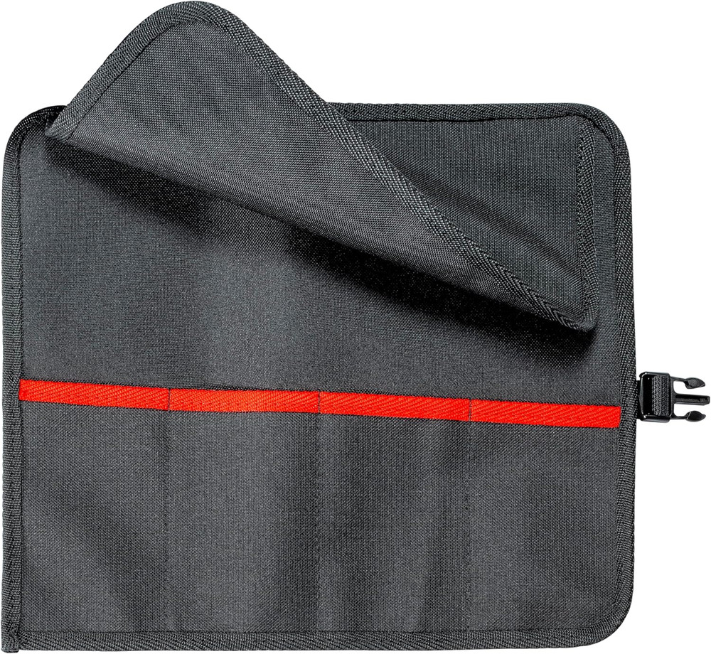 Tools 00 19 56 LE 4 Pocket Roll-Up Tool Bag, Empty, 11"