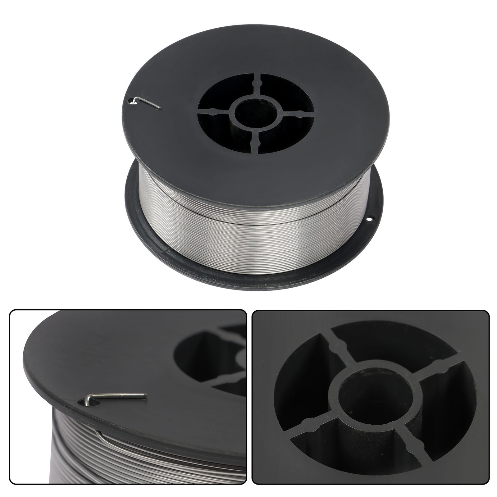 (3 x 2-Lb Spools)E71T-GS .035" Flux Core Welding Wire - Gasless Mild Steel MIG