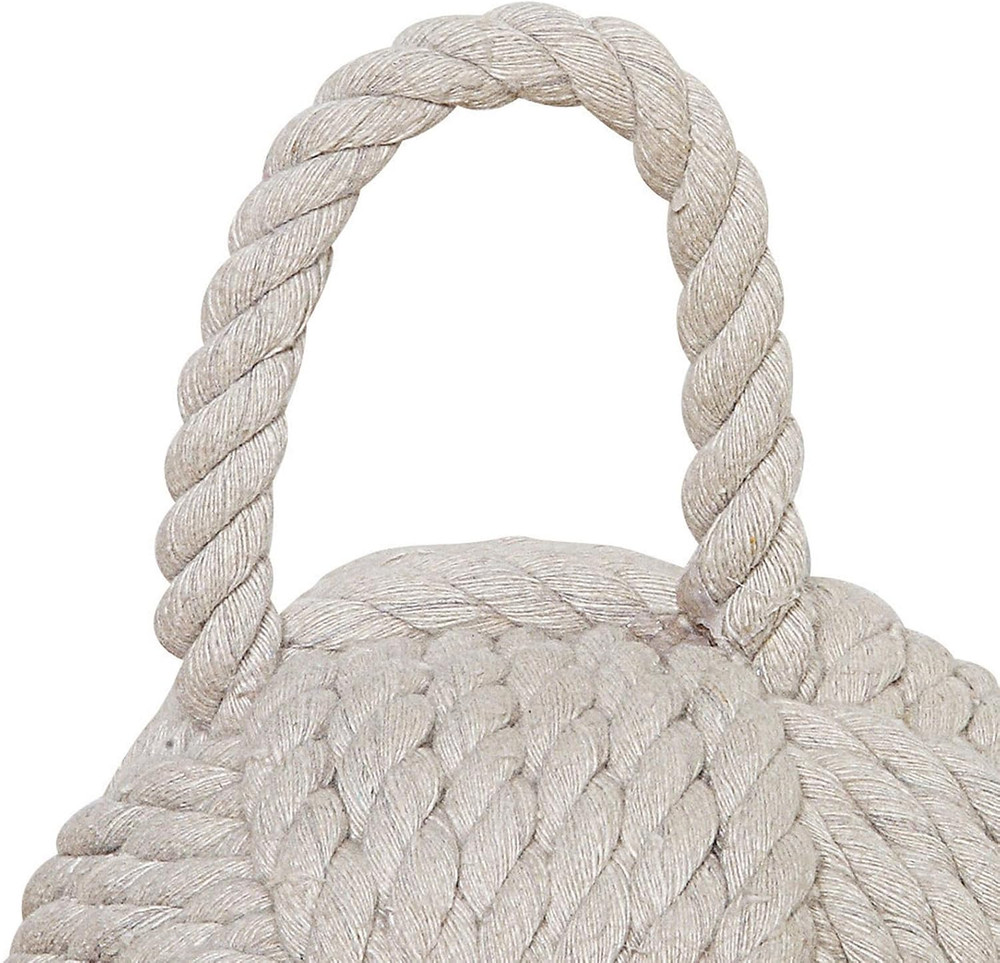Creative Co-Op Nautical Rope Knot Door Stop