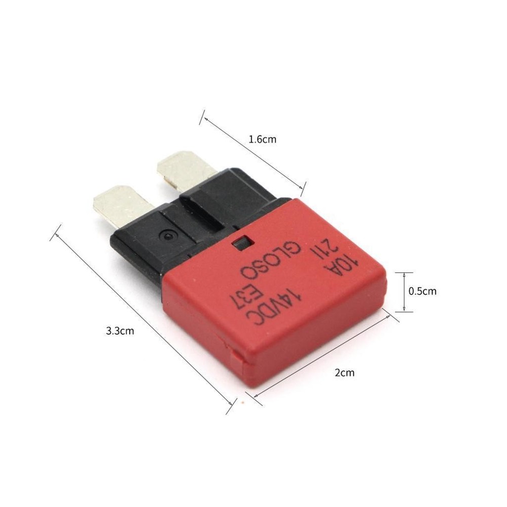 10a Circuit Breaker Trip Automatic Resettable Function Car