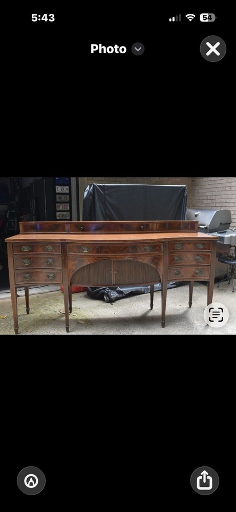 NVIN0475, Vintage Irwin Sideboard