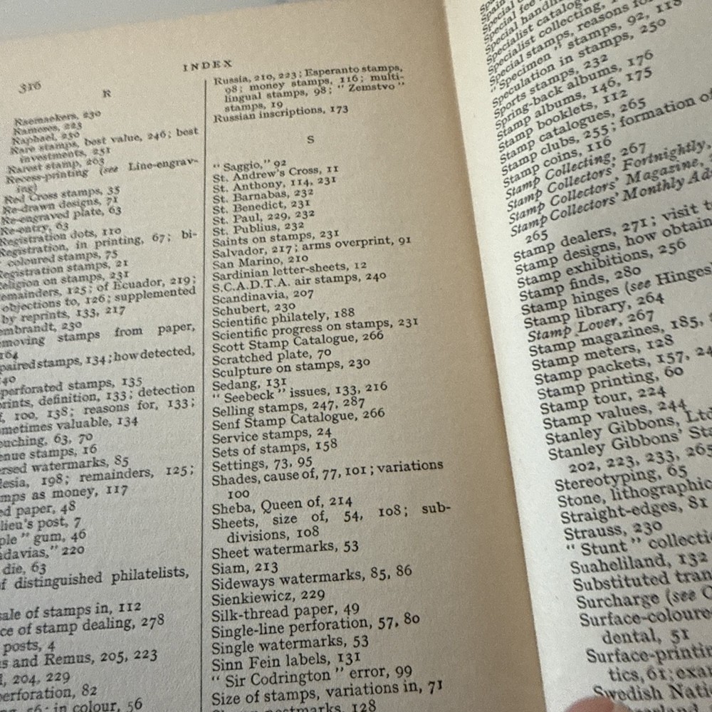 Stamp Collecting, by Stanley Phillips (Hardcover)