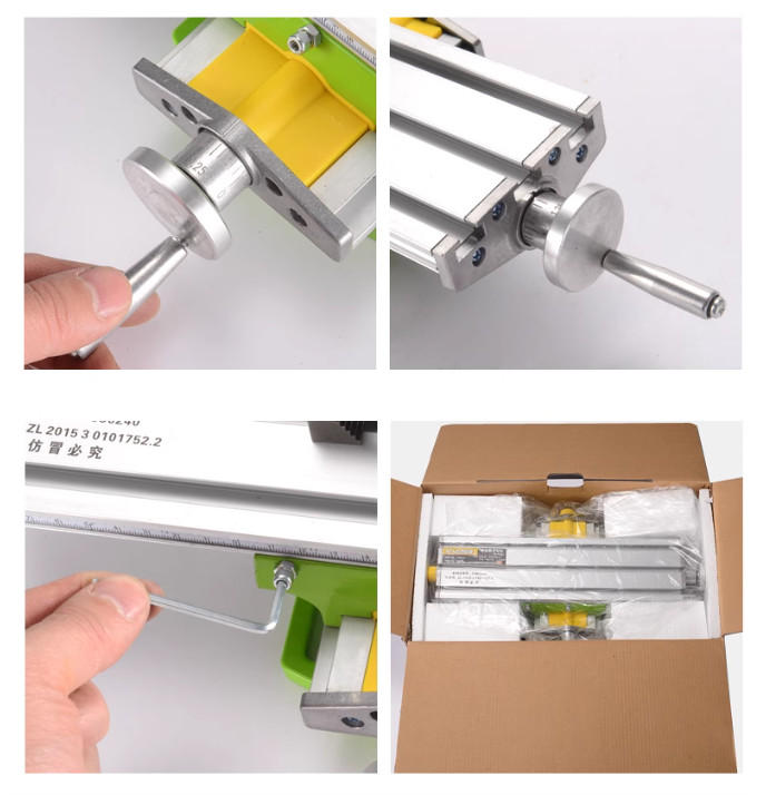 Multifunction Drill Vise Fixture Working Table Mini Precision Milling Machine