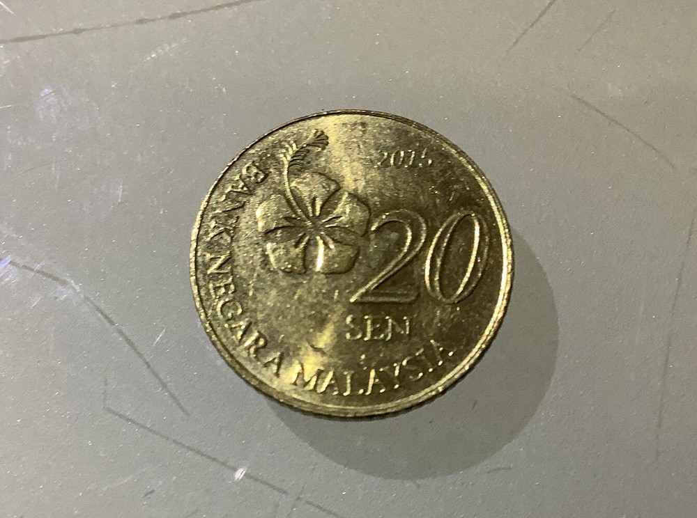 Malaysia 20 Sen 2015 Circulated