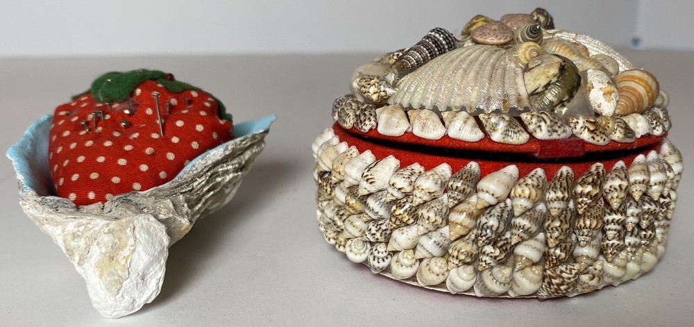 4 Handmade Seashell Boxes