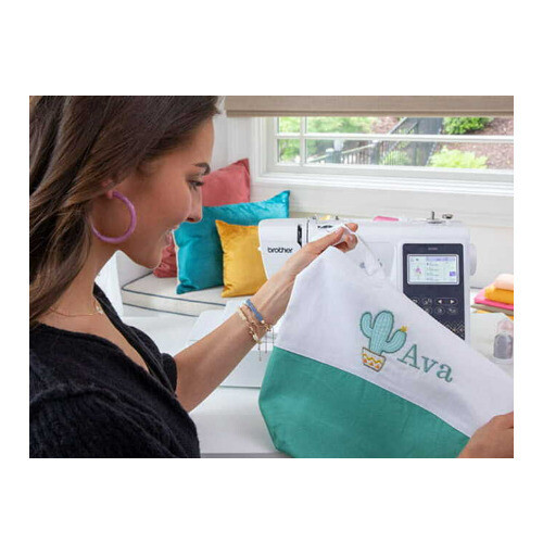 Brother SE700 Elite Computerized LCD Touchscreen Sewing and Embroidery Machine