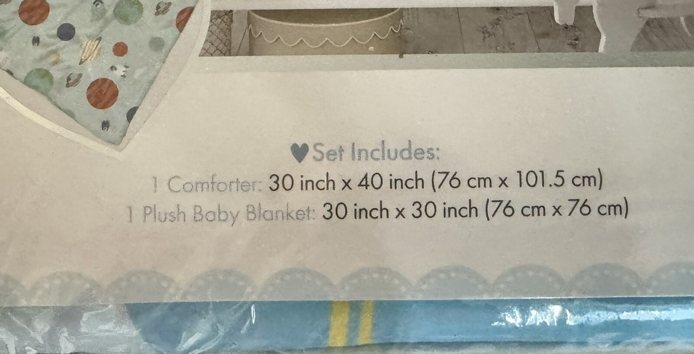Born Loved 2-piece Crib Bedding