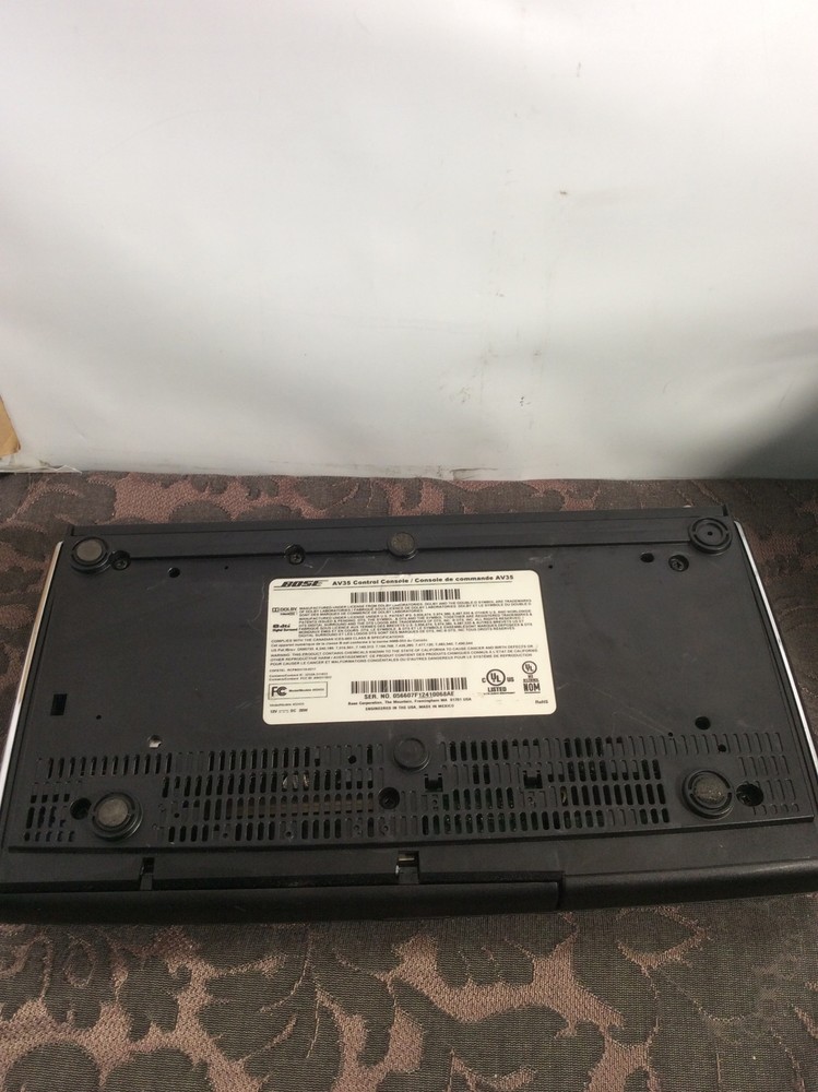 BOSE AV35 Control Console Base UNIT ONLY AS-IS /UNTESTED/NO POWER SUPPLY