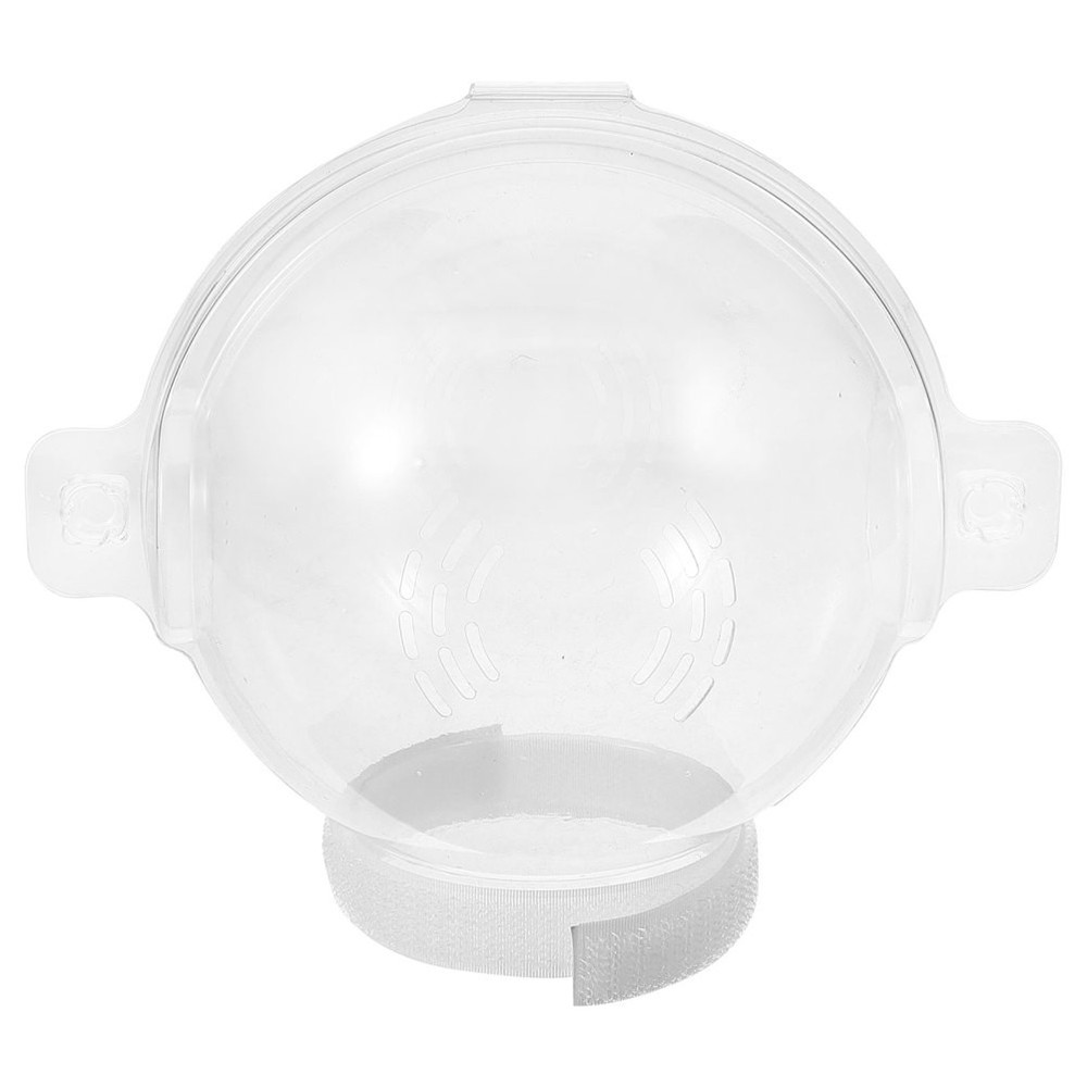 Adjustable Protective Hood Transparent Breathable Cat Muzzle Mesh Mask