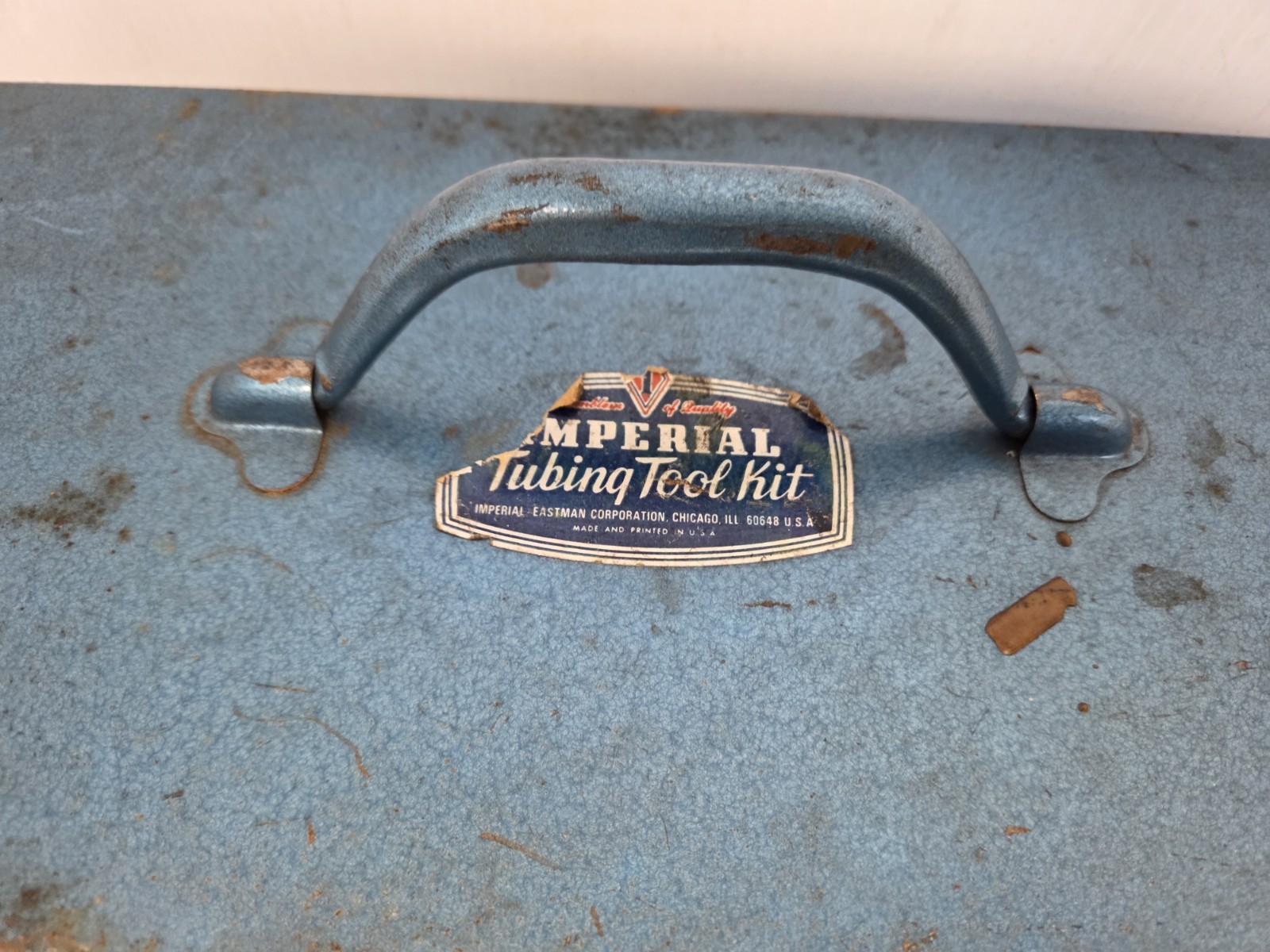 Imperial Eastman Tubing Bender Kit Set Lot In Metal Case