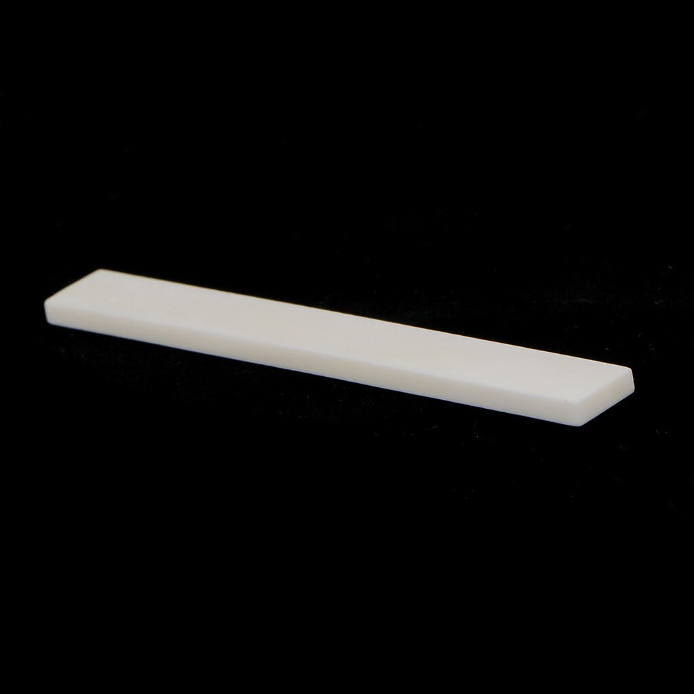 10Pcs 80*3*10mm White Bone Guitar String Bridge Saddle For Acoustic Classical US