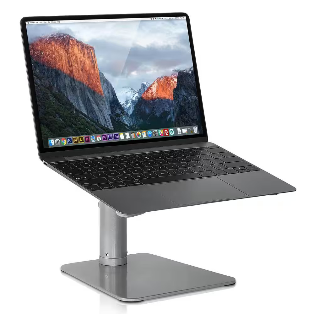 Adjustable Height Laptop Riser Adapter Stand