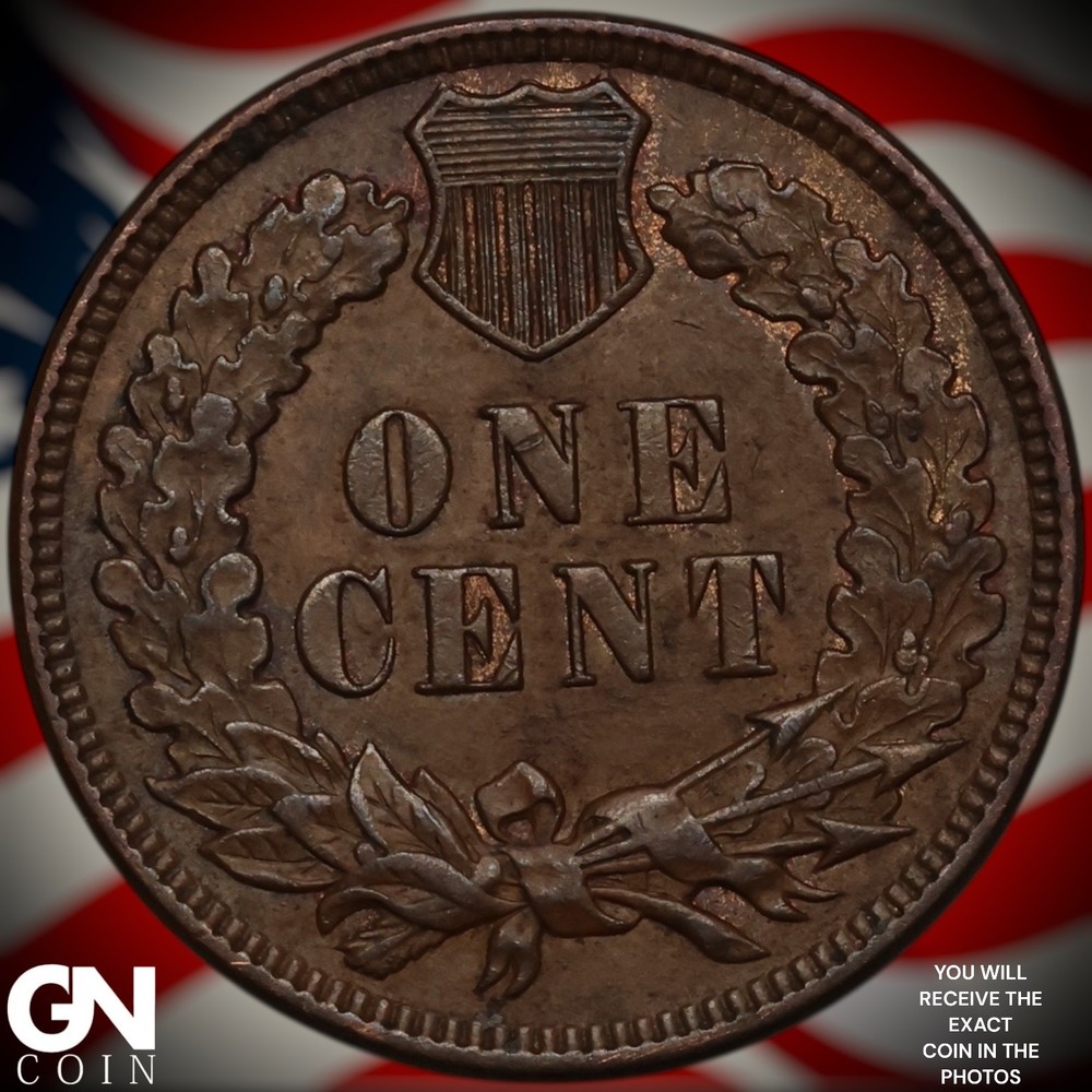 1907 Indian Head Cent Penny A1841