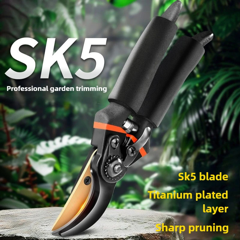 1pc Multifunctional Pruning Shear Garden Tools Heavy Duty Ultra Sharp Hand Prune