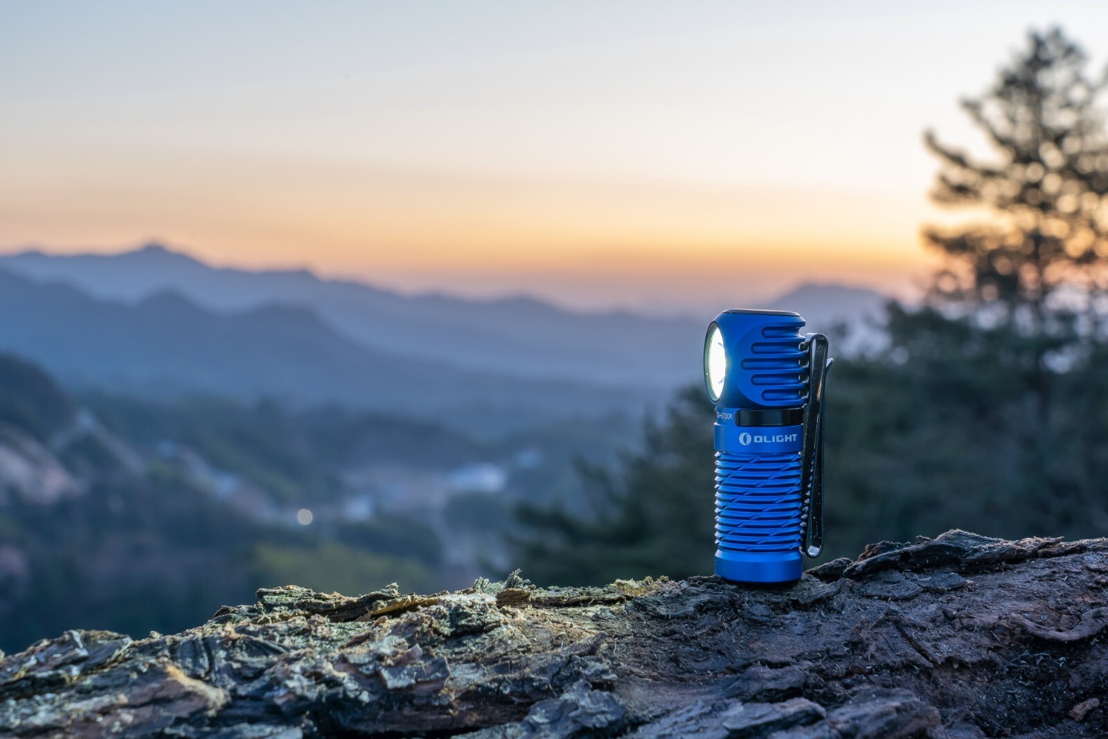 Olight Perun 2 Mini Blue LED Rechargeable Headlamp, 1100 Lumens, Cool White