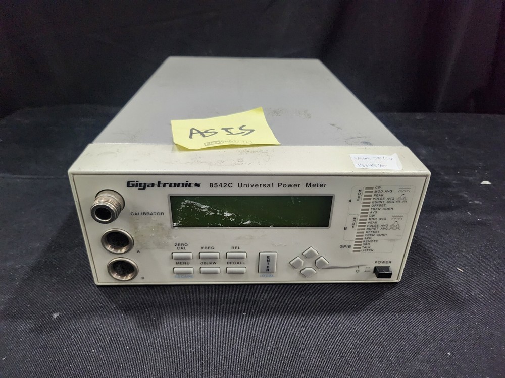 GigaTronics 8542C : Universal Power Meter, AS-IS (4580)
