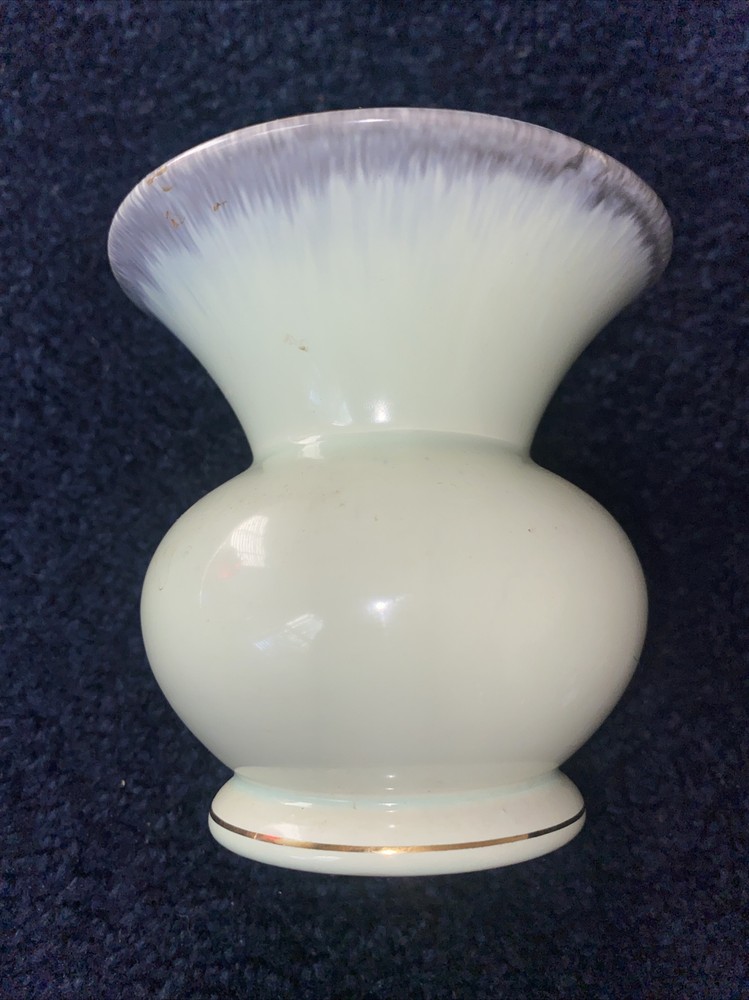 Vtg Small Slipware Vase