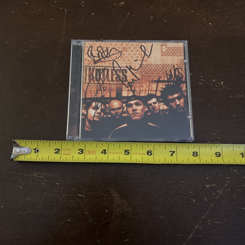 KUTLESS SIGNED GENUINE AUTHENTIC HAND SIGNED AUTOGRAPHED CD RARE NICE