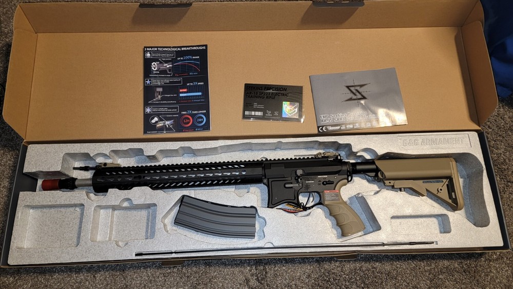 G&G AR-15 SBR8 Tan