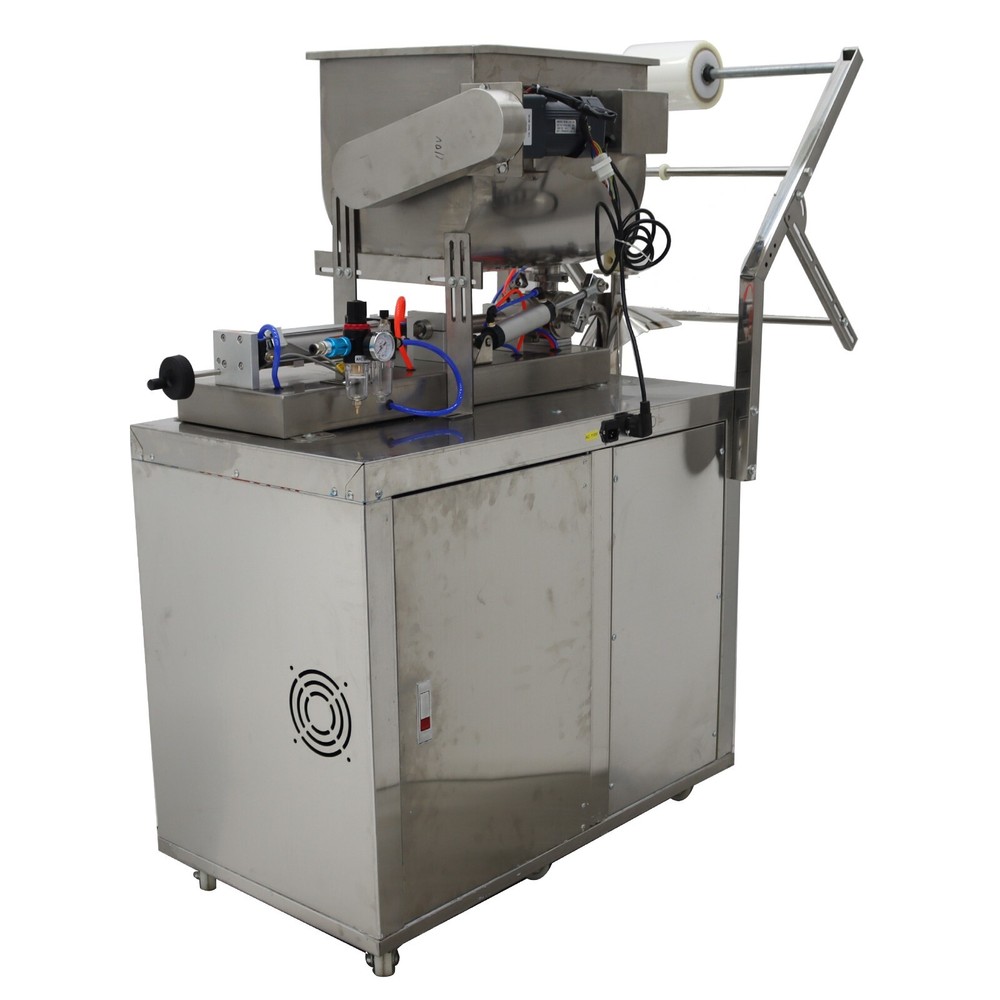 10-100ml Automatic Quantitative Paste Filler w/Horizontal Mixing Hopper 110V500W