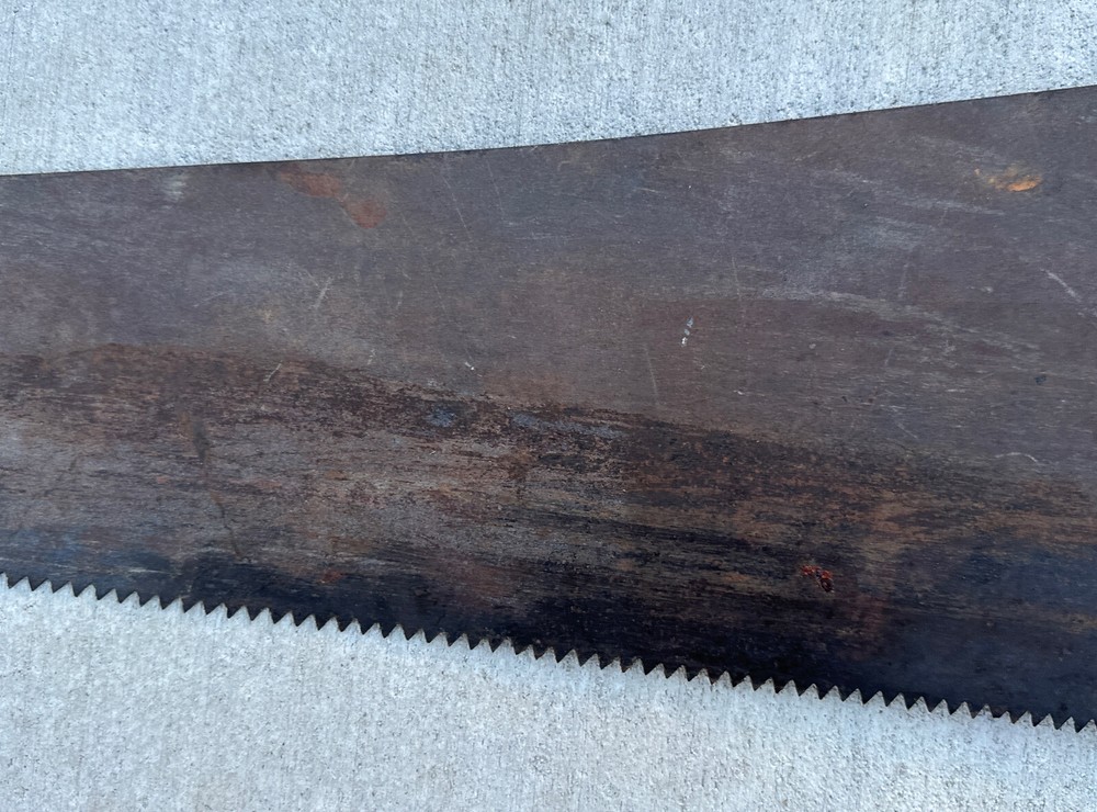 Vintage E.C Atkins 26” HAND SAW