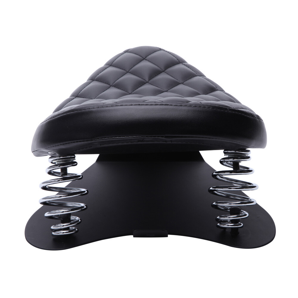 For Yamaha V-Star 250 650 950 1100 1300 Bobber Solo Seat 3" Spring Base Saddle