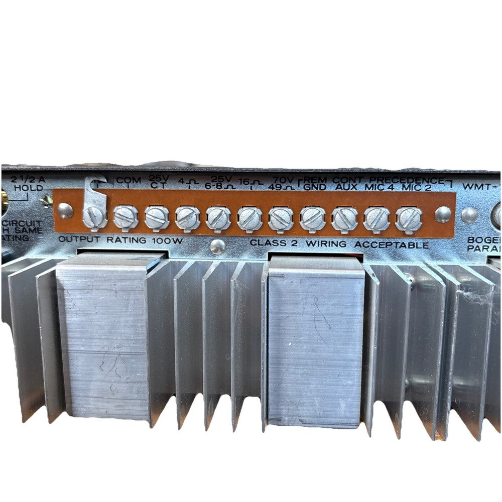 Bogen CHS 100B Commercial Mixer Amplifier