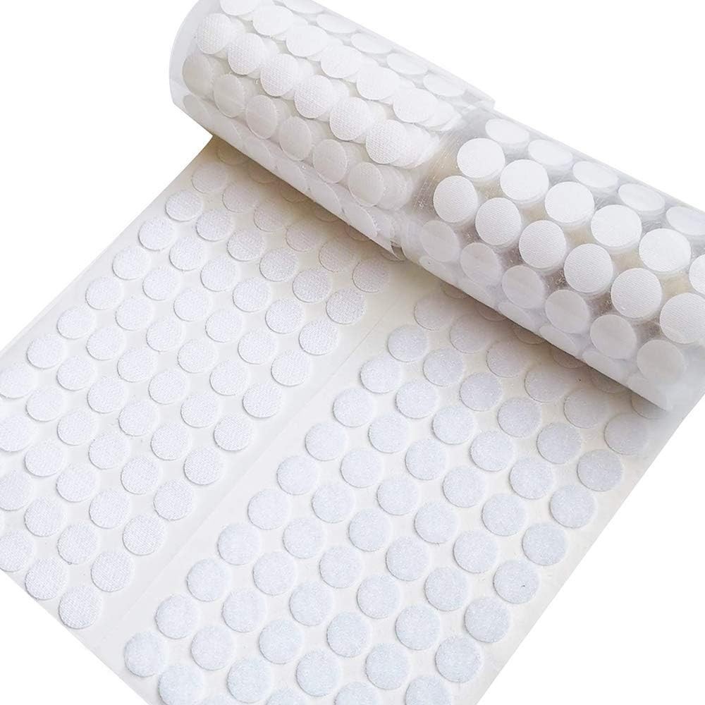Strong Adhesive Hook and Loop Dots (1000 Pcs) - Ideal for Classroom Organization