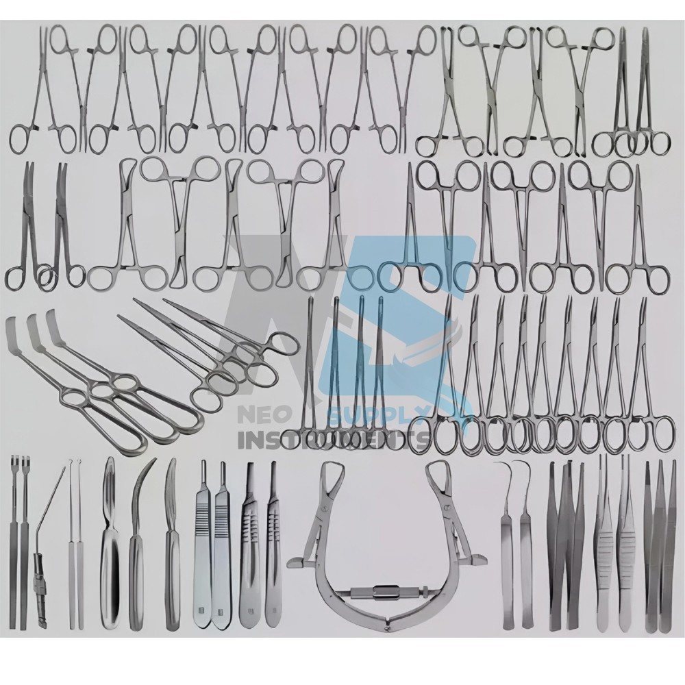 Thyroidectomy Set of 73 Pcs Thyroidectomy Surgery Set ENT Instruments