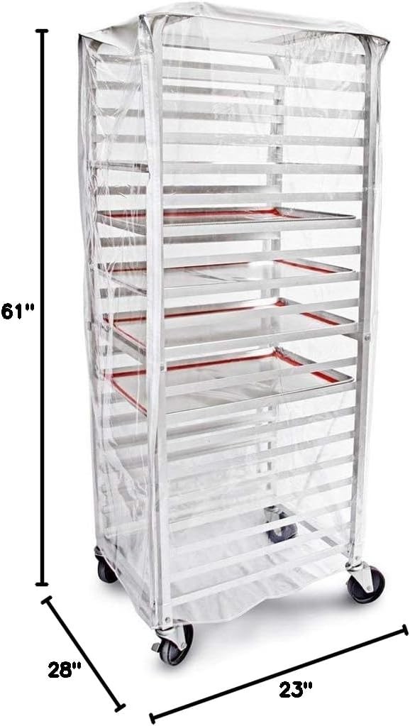 New Star Foodservice 36565 Commercial-Grade Sheet 61 20-Tier (each), Clear