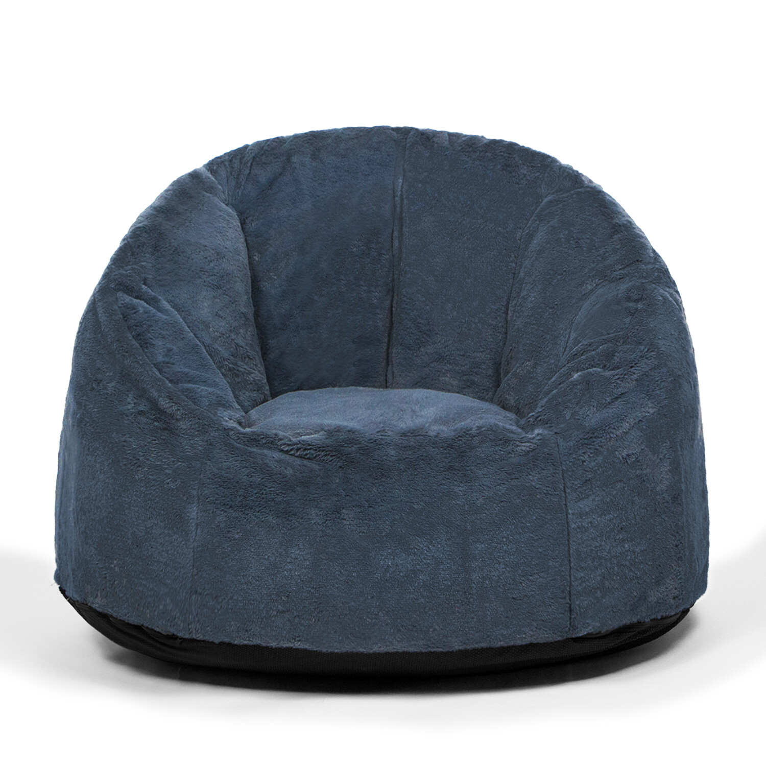 N&V Large Bean Bag Chair, Adult Size Bean Bag Sack, Foam Washable Cover Faux Fur